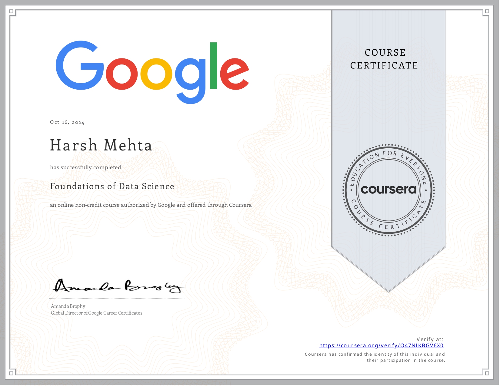 Certificate 4